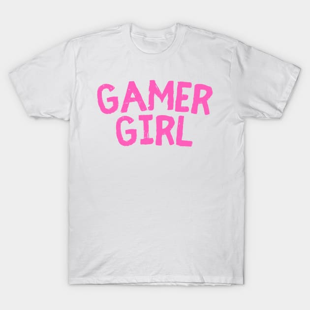 Gamer girl gamer gift saying T-Shirt by ShirtyLife